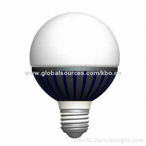 8W LED G25 Bulb, Dimmable, UL and CUL Approved